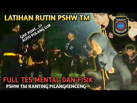 yang bilang PSHW gaada tes mental?lihat ini?💛🔥#pencaksilat