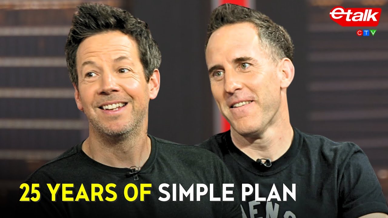 Simple Plan celebrates their 25th anniversary with new doc 'The Kids in the Crowd' | Interview