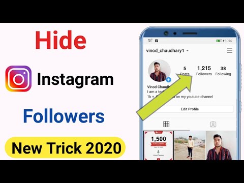 How to hide instagram followers | Hide followers on instagram account | Instagram followers ko