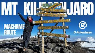 Hiking Mt Kilimanjaro With G Adventures  Machame Route Vlog