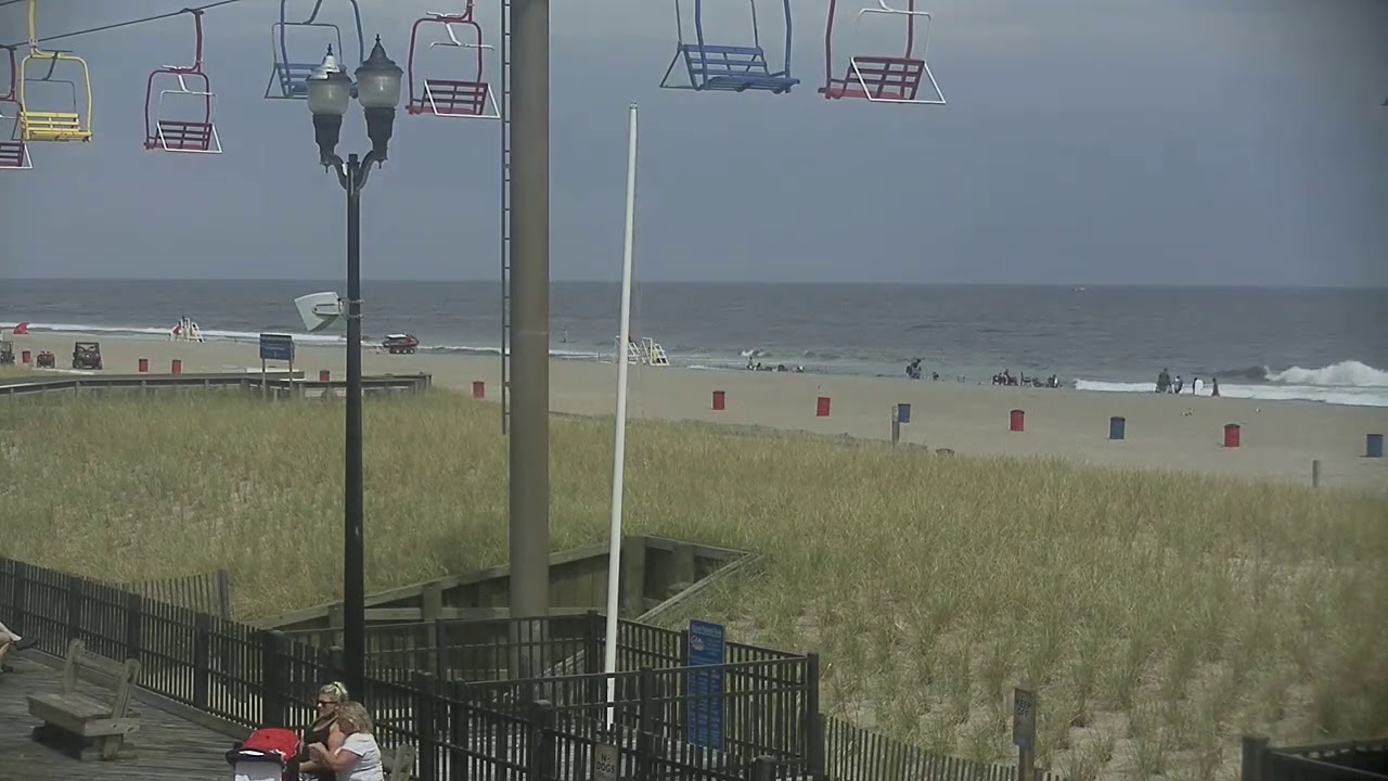 Seaside Heights Live Cam on NJBeachCams 08/19/20 YouTube