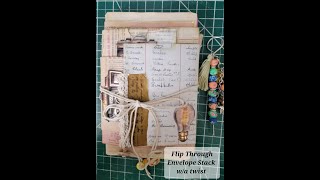 💜💜💜Flip through Envelope Stack with a Twist