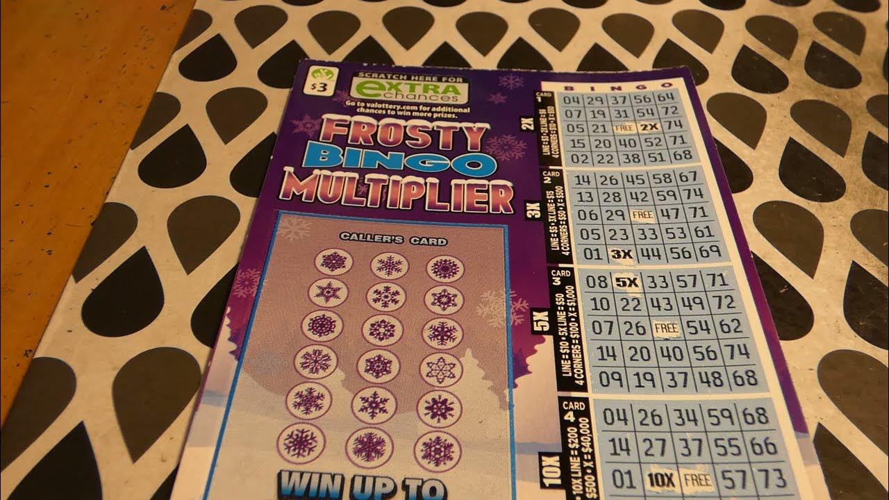 Frosty Bingo Multiplier 3 for Thursday 1408 YouTube