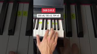 Still D.R.E. Easy Piano Tutorial