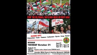 Webinar: Stop the US/Israel/NATO War Drive on West Asia!