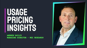 Usage Pricing: Lever for growth in an era of uncertainty - Usage Economy Summit 2024