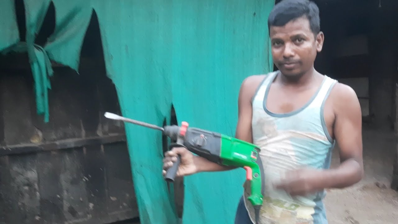 मेने ली अपनी सबसे बड़ी Drill Machine तबाही ड्रिल BUILDSKILL Hammer