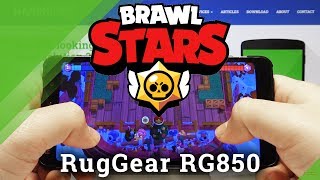 How Works Brawl Stars on RugGear RG850 – Game Test Checkup screenshot 4