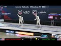 FINAL - Vet 60 Men's Foil (Balestracci v Olivares) - Summer Nationals Milwaukee, WI  2025