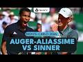 Felix Auger-Aliassime vs Jannik Sinner For A Semi-Final Place ⚔️ | Monte-Carlo 2026 Match Highlights