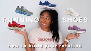 HOW TO BUILD YOUR RUNNING SHOE ROTATION | reasons why and what to consider