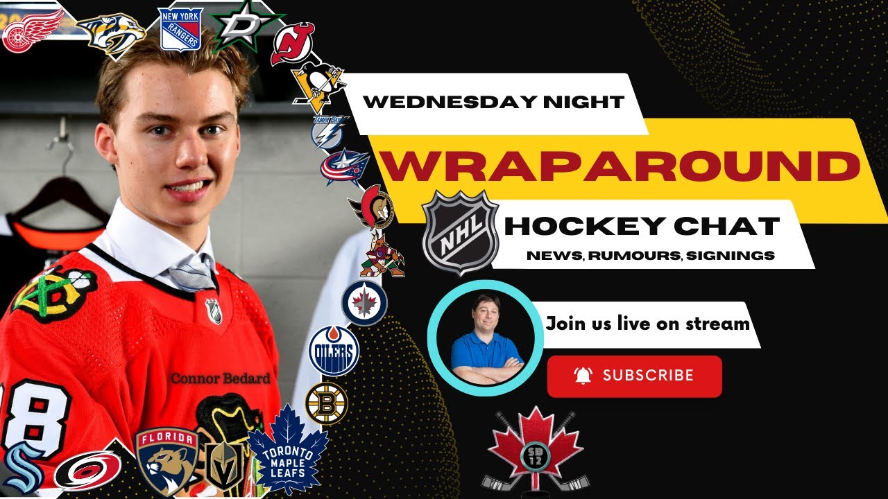 NHL Wednesday Night Wraparound - Talk Hockey With Us Live!