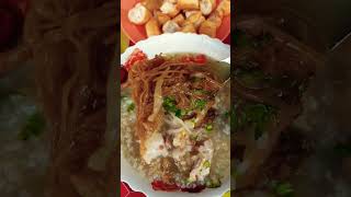Yummy hot fish porridge & fried noodle shorts metfood streetfood yummy fish porridge noodles