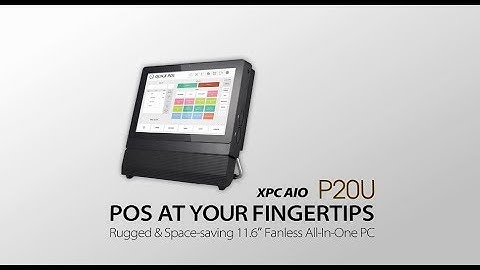 Shuttle | XPC AIO P20U - POS at Your Fingertips