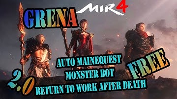 MIR4 BOT NO HACK NO DETECT