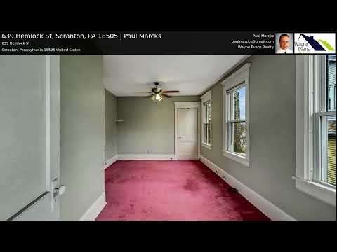 639 Hemlock St, Scranton, PA home video tour