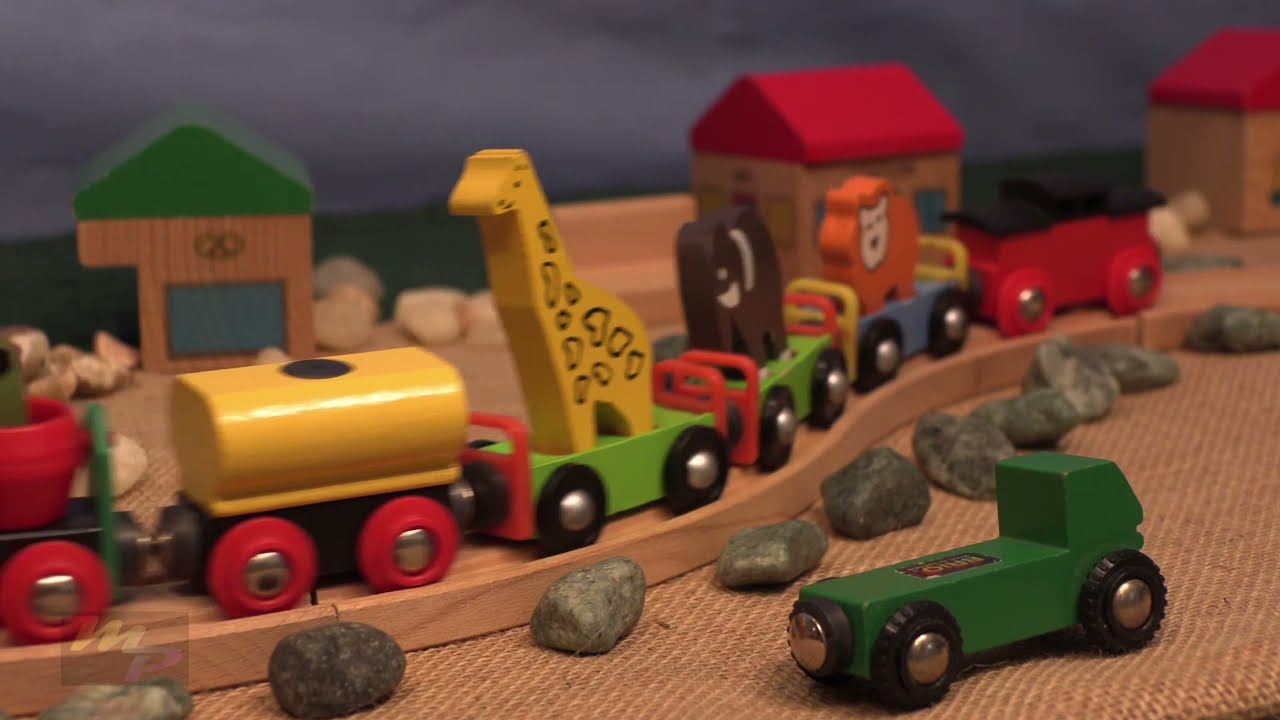 WOOD TRAINS Crashes | bloopers | Lots of Trains Galore