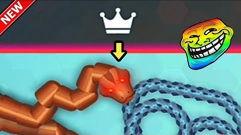 THE TOP 1 GIANT SNAKE DIED LIKE A NOOB IN SNAKE.IO