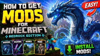 HOW TO GET MODS FOR MINECRAFT XBOX/PS5 NEW AND WORKING!