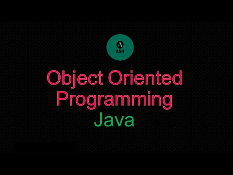 Object Oriented Programming - Java