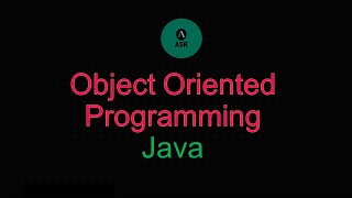 Object Oriented Programming - Java