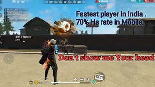 Mr Dev Ff Headshot Highlights. Mobile Player.70% Headshot Rate In Mobile.