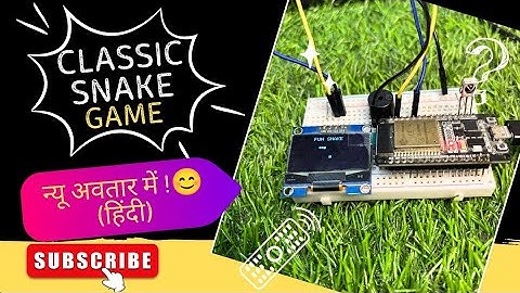 IR remote | The classic Snake game from your old Nokia phone on the ESP32 WiFi Module #arduino #diy