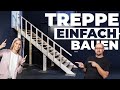 Eine Treppe einfach selber bauen - das kann jeder!