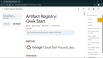 Artifact Registry: Qwik Start | #qwiklabs | #GSP1131 #CLI