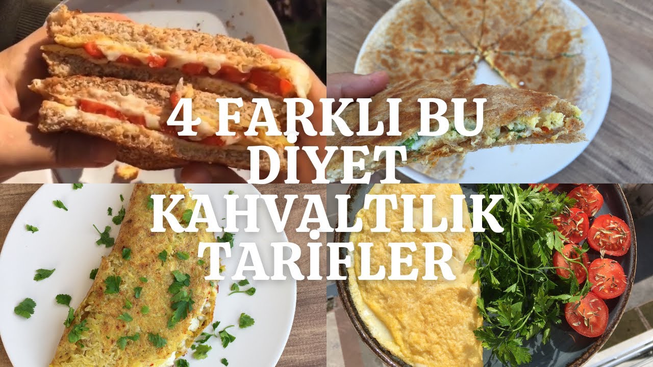 BİRBİRİNDEN LEZZETLİ VE YAPIMI KOLAY 4 FARKLI DİYET KAHVALTILIK TARİFİ | Diyet Kahvaltılık Tarifler BİRBİRİNDEN LEZZETLİ VE YAPIMI KOLAY 4 FARKLI DİYET KAHVALTILIK TARİFİ | Diyet Kahvaltılık Tarifler