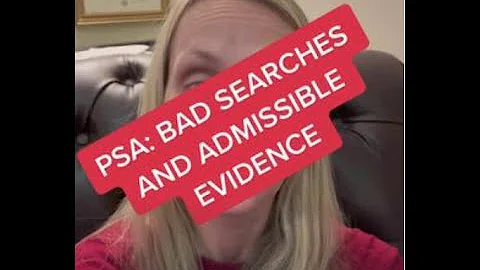 Bad Searches and Admissible Evidence - Law Office of Jocelyn C. Stewart