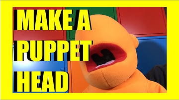 How to Make a Foam Puppet Head: Livestream