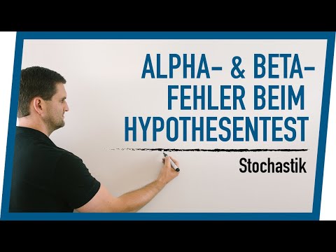 Video: Was ist ein Vorhersagefehler in der Statistik?