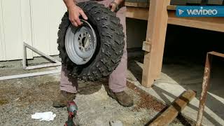 Breaking Beadlock ATV tires