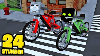 24 Stunden Als Fahrrad Leben  Minecraft deutschhd