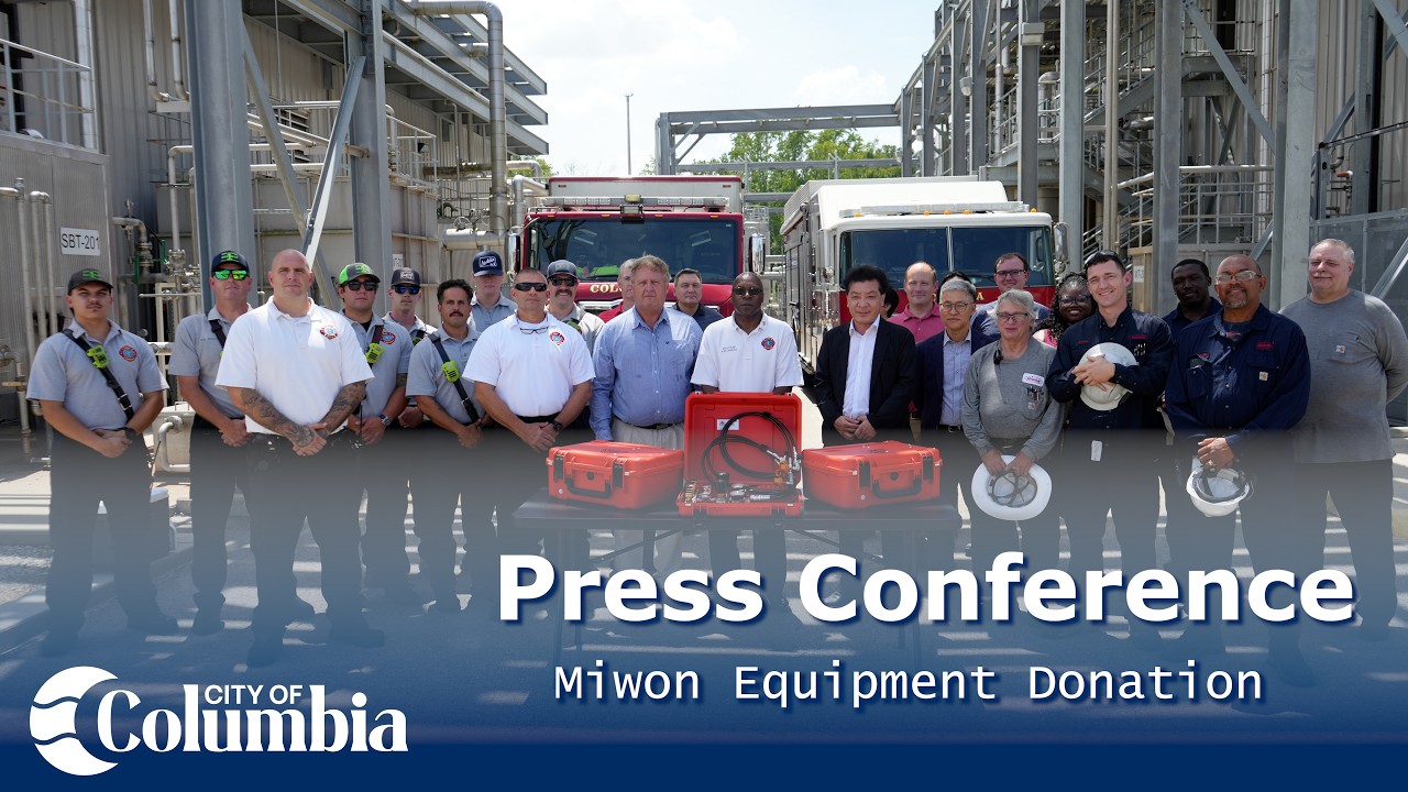 Thumbnail for Miwon Specialty Chemical Donates to Columbia – Richland Fire Department | Press Conference