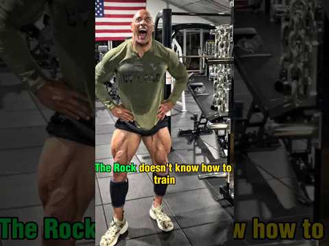 The Rock Doesn't Know How To Train