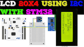 How to interface LCD20x4 with STM32 || I2C || HAL || CubeMx || TrueStudio