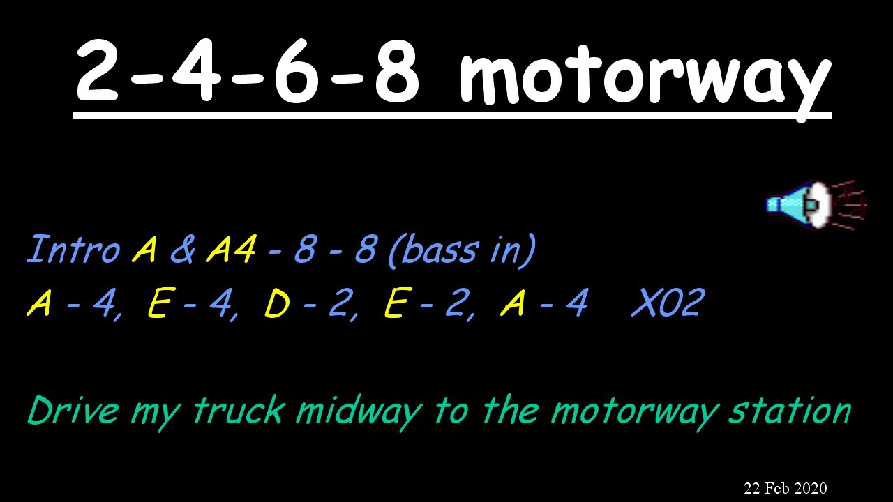 2 4 6 8 Motorway YouTube 2-4-6-8-motorway-youtube