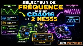 Sélecteur De Fréquence Choisissez Instantanément Entre Deux Clignotements