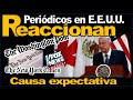 Principales periódico de E.E.U.U. hablan de AMLO en WASHINGTON