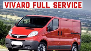 Vauxhall Vivaro Full service