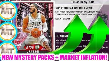 *NEW* MYSTERY PACKS + MARKET INFLATION! SELL YOUR CARDS TO MAKE MAD MT! | NBA 2K20 MY TEAM