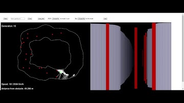 Self Driving Car using Differential Evolutionary Model (Simulation) contd