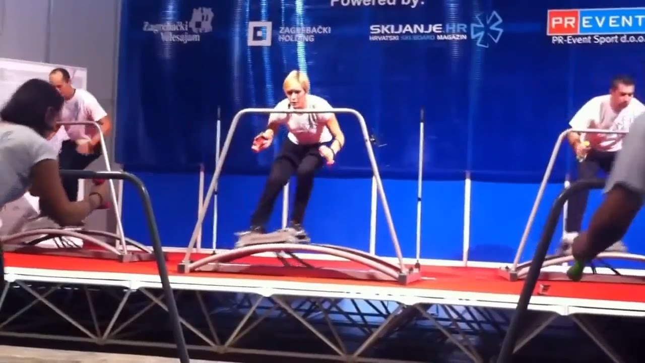 PRO Ski simulator - Alpine Ski Training - YouTube