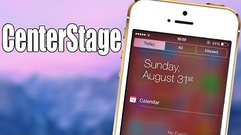 CenterStage - iOS 7 Jailbreak Cydia Tweak
