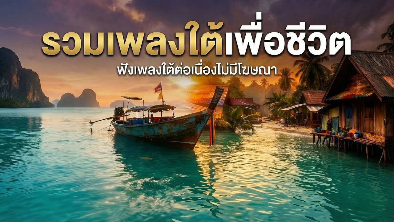 รวมเพลงเพื่อชีวิตมาแรง  -  ฟังเพลินยาวๆ【LONGPLAY】ไม่มีโฆษณาคั่นบ่อย