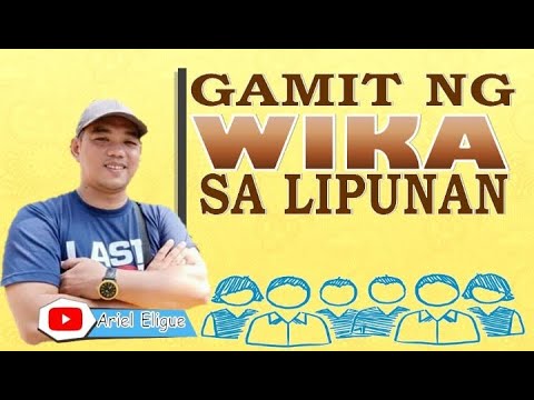 Kahalagahan Gamit at Tungkulin ng wika sa Lipunan at Kohesyong Gramatikal