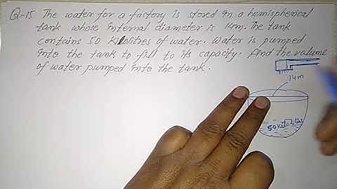 MENSURATION ICSE CLASS X 17.3 Q15