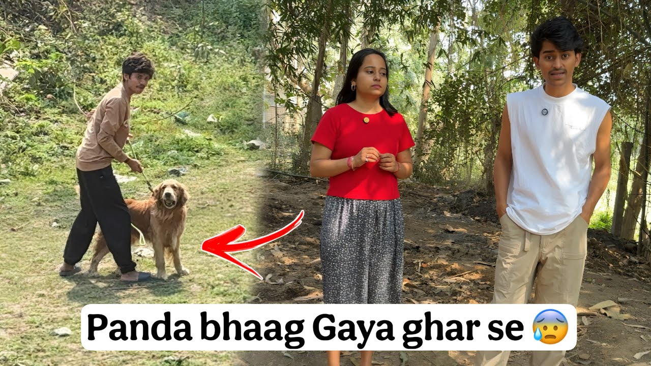 Panda bhaag gaya ghar se 😭 | uncut vlog 